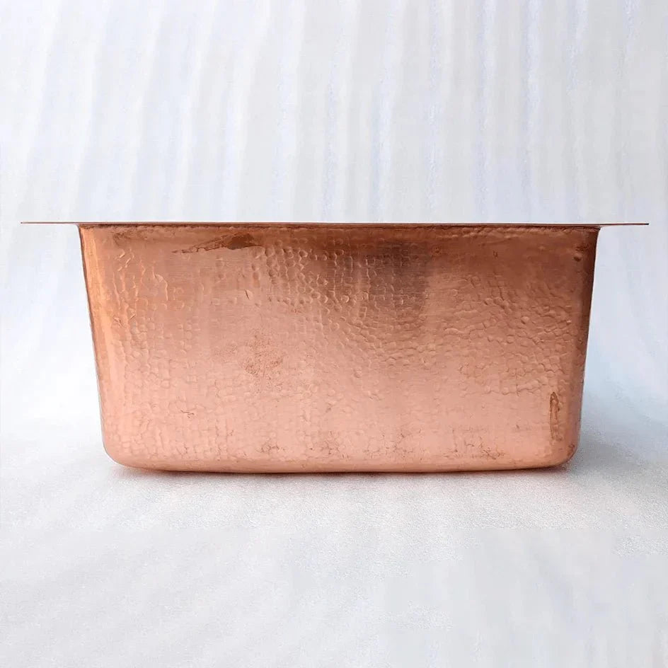 Unlacquered Brass Patina: A Year-by-Year Photo Timeline featuring Hammered Copper Kitchen Island Sink – Undermount