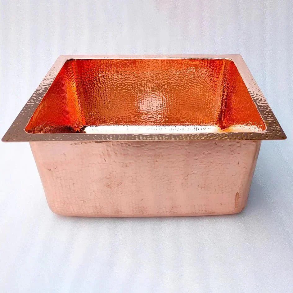 Unlacquered Brass Kitchen Sink: Pros, Cons & Complete Buying Guide featuring Hammered Copper Kitchen Island Sink – Undermount