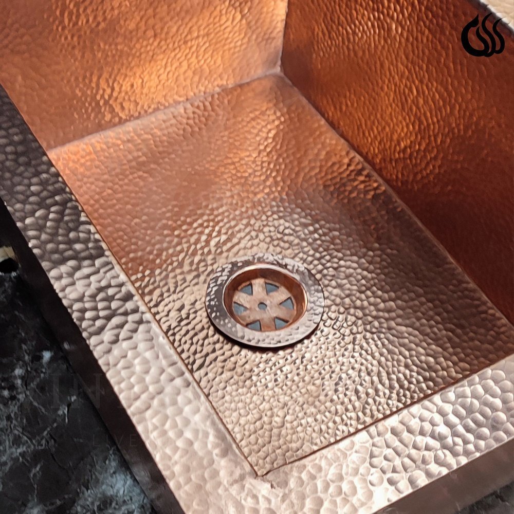 Warm Metal Kitchen Trend 2025: Why Brass & Copper Are Back featuring Hammered Copper Undermount Kitchen Sink – Handcrafted