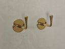 Unlacquered Brass Handmade Coat Rack Bathroom Hardware product photo
