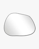 AOrganik Mirror - Unlacquered Solid Brass wall mirror for bathrooms, entryways, dressing rooms, and decorative wall styling - view 4