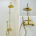 Unlacquered Brass Rain Shower Shower Systems product photo