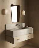 Butterfly Mirror - Unlacquered Solid Brass Mirrors detail view 5