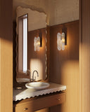 Edged Joy Full Length Mirror - Unlacquered Solid Brass Mirrors detail view 3