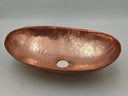 Hammered Copper Sink Bowl sink for kitchens, bars, powder rooms, vanities, and statement wash areas - view 2
