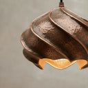 Handcrafted Copper Dome Pendant Lamp – Rustic Farmhouse Ceiling Light pendant light for kitchen islands, dining rooms, vanities, and warm artisan interiors - view 2