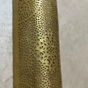 Handcrafted Cylindrical Brass Wall Sconce – Moroccan Filigree Light Pendant Lighting detail view 4