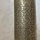 Handcrafted Cylindrical Brass Wall Sconce – Moroccan Filigree Light pendant light for kitchen islands, dining rooms, vanities, and warm artisan interiors - view 4