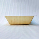 Hammered unlacquered brass kitchen sink – installed in kitchen countertop