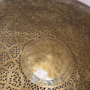 Handcrafted Round Brass Wall Light – Moroccan Engraved Sconce pendant light for kitchen islands, dining rooms, vanities, and warm artisan interiors - view 5