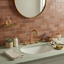 Handcrafted Widespread Brass Bathroom Faucet – Cross Handle Tap bathroom faucet for bathroom vanities, powder rooms, basin sinks, and vintage-inspired wash spaces - view 4