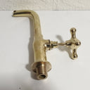 Handmade Brass Wall-Mount Faucet Wall Mount Faucets detail view 2