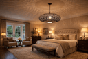 Handmade Moroccan Brass Pendant Lamp: Exotic Ceiling Light Pendant Lighting detail view 6