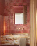 Hermosa Wall Mirror - Unlacquered Solid Brass Mirrors detail view 3