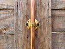 Luxury Copper Outdoor Shower with Rainfall Head – Solid Brass & Copper System shower system for primary bathrooms, guest bathrooms, walk-in showers, and classic bath renovations - view 5