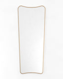 Mariposa Full Length Mirror - Unlacquered Solid Brass Mirrors detail view 5