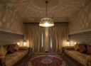 Moroccan Brass Pendant Light – Handmade Geometric Openwork Lamp - Brass For Homes - 