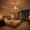 Close-up of brass openwork pendant lamp, traditional Moroccan craftsmanship – Brass For Homes