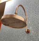 Solid Copper Dome Showerhead shower system for primary bathrooms, guest bathrooms, walk-in showers, and classic bath renovations - view 3