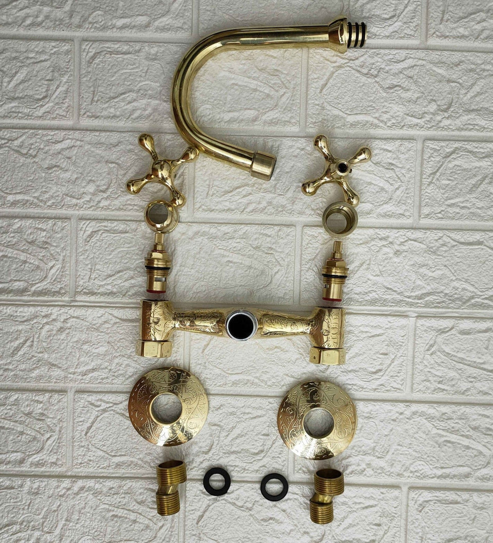 Short Reach Wall Mounted Kitchen Faucet Kitchen Faucets product photo