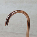 Solid Brass Copper Gooseneck Vessel Sink Bathroom Faucet bathroom faucet for bathroom vanities, powder rooms, basin sinks, and vintage-inspired wash spaces - view 5