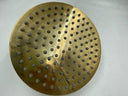 Unlacquered Brass Adjustable ShowerHead shower system for primary bathrooms, guest bathrooms, walk-in showers, and classic bath renovations - view 3