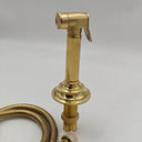 Unlacquered Brass Ball Center Kitchen Faucet Kitchen Faucets detail view 3