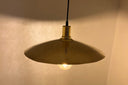 Unlacquered Brass Dome Pendant Light — Moroccan Shadow Ceiling Lamp Pendant Lighting detail view 2