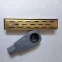 Unlacquered Brass Floor Drain Bathroom Hardware detail view 4