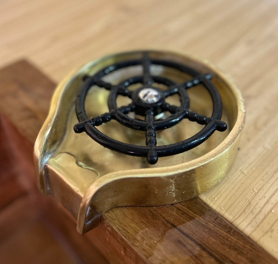 Unlacquered Brass Glass Rinser Sinks product photo