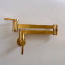 Unlacquered Brass Pot Filler Kitchen Faucet Kitchen Faucets product photo