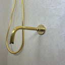 Unlacquered Brass Shower Set home decor accent for entryways, bathrooms, kitchens, shelves, and warm artisan interiors - view 4