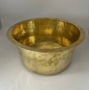 Hammered Brass Round Sink Sinks detail view 2
