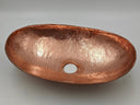 Solid Copper Vessel Sink for Kitchens and Bathrooms home decor accent for entryways, bathrooms, kitchens, shelves, and warm artisan interiors - view 3