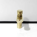 Unlaquered Brass Bathroom Faucet home decor accent for entryways, bathrooms, kitchens, shelves, and warm artisan interiors - view 2