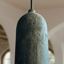 Long patina copper cylinder pendant ceiling light for kitchen islands – Brass For Homes