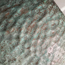 Verdigris Copper Dome Pendant – Green Patina Ceiling Light for Rustic Decor - Brass For Homes - 