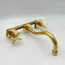 Curved Wall Mount Faucet With Valve Wall Mount Faucets product photo